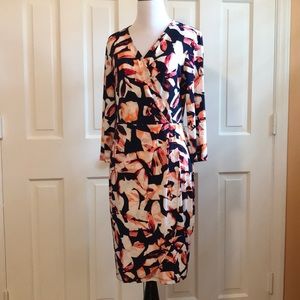 London Times 3/4 Sleeve Occasion Dress. Size 8